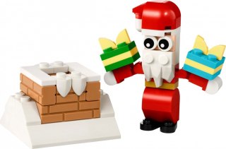 Klocki Creator 30692 Święty Mikołaj i świąteczny komin