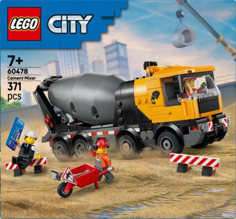 Klocki City 60478 Betoniarka
