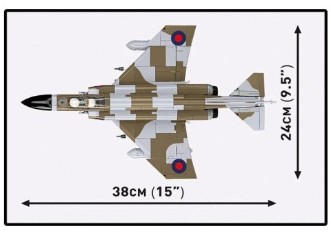 Klocki F-4M Phantom II 728 klocków