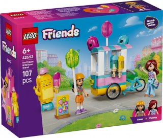 Klocki Friends 42692 Stoisko z lodami i balonami