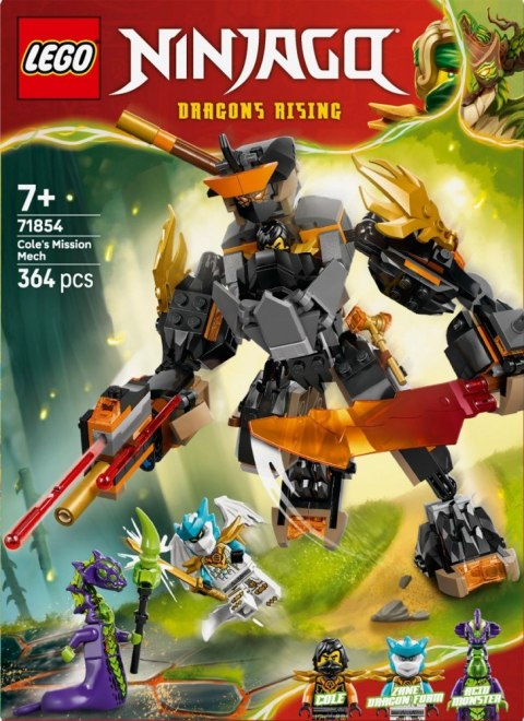 Klocki Ninjago 71854 Mech specjalny Colea i Zane w smoczej zbroi
