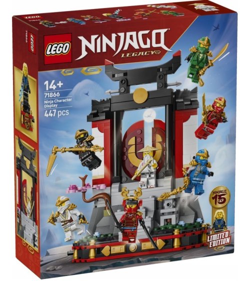 Klocki Ninjago 71866 Ozdoba z postaciami ninja 15-lecie
