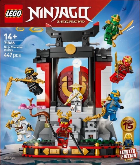 Klocki Ninjago 71866 Ozdoba z postaciami ninja 15-lecie