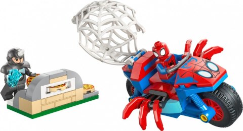 Klocki SPIDEY 11206 Spidey na motocyklu kontra Rhino