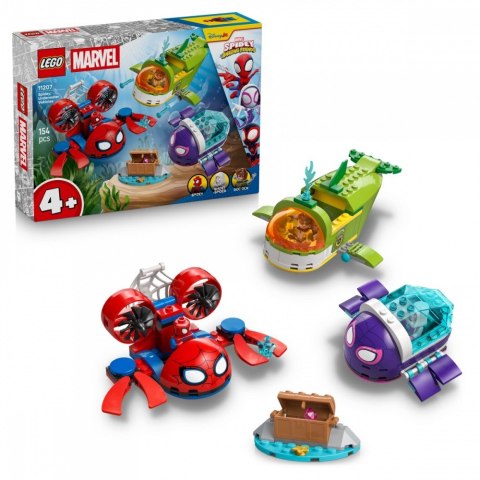 Klocki SPIDEY 11207 Spidey: podwodne pojazdy