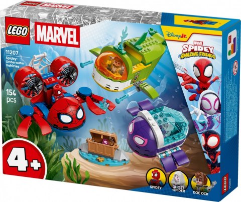Klocki SPIDEY 11207 Spidey: podwodne pojazdy