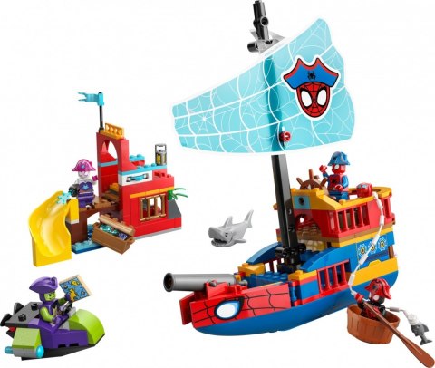Klocki SPIDEY 11208 Statek piracki drużyny Spideyego