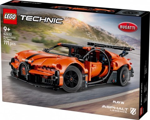 Klocki Technic 42222 Hipersamochód Bugatti Chiron Pur Sport