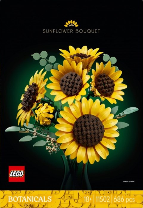 Klocki Botanicals 11502 Bukiet słoneczników