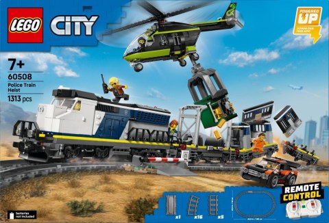 Klocki City 60508 Napad na policyjny pociąg