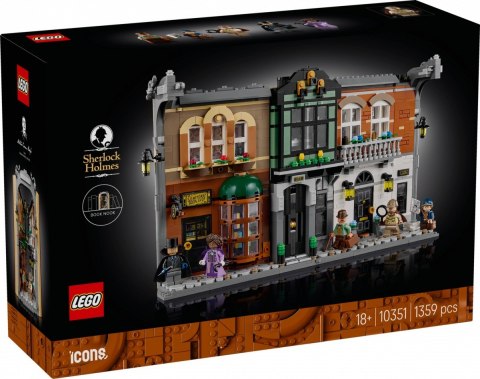 Klocki Icons 10351 Sherlock Holmes: Book nook