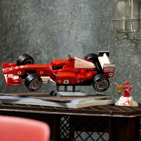 Klocki Icons 11375 Ferrari F2004 i Michael Schumacher
