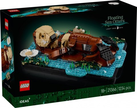 Klocki Ideas 21366 Pływające wydry