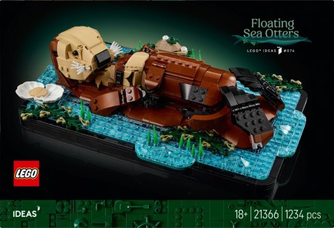 Klocki Ideas 21366 Pływające wydry