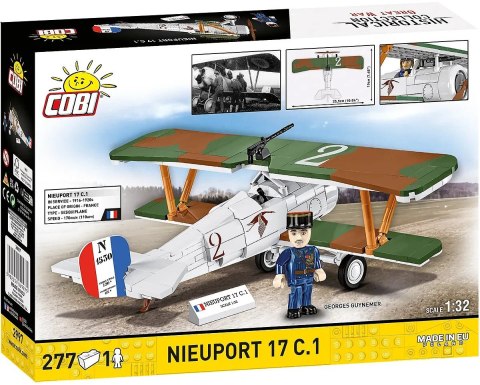 Klocki Nieuport 17 C.1 277 klocków