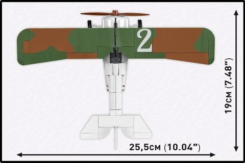 Klocki Nieuport 17 C.1 277 klocków