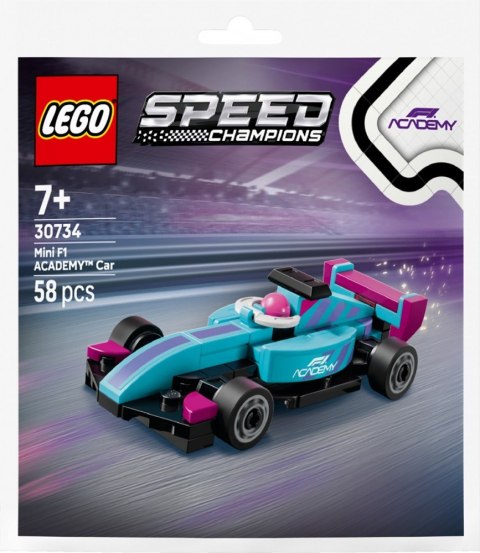 Klocki Speed Champions 30734 Mały bolid F1 ACADEMY
