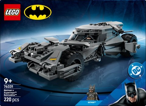 Klocki Super Heroes 76331 Batmobil z filmu Batman v Superman