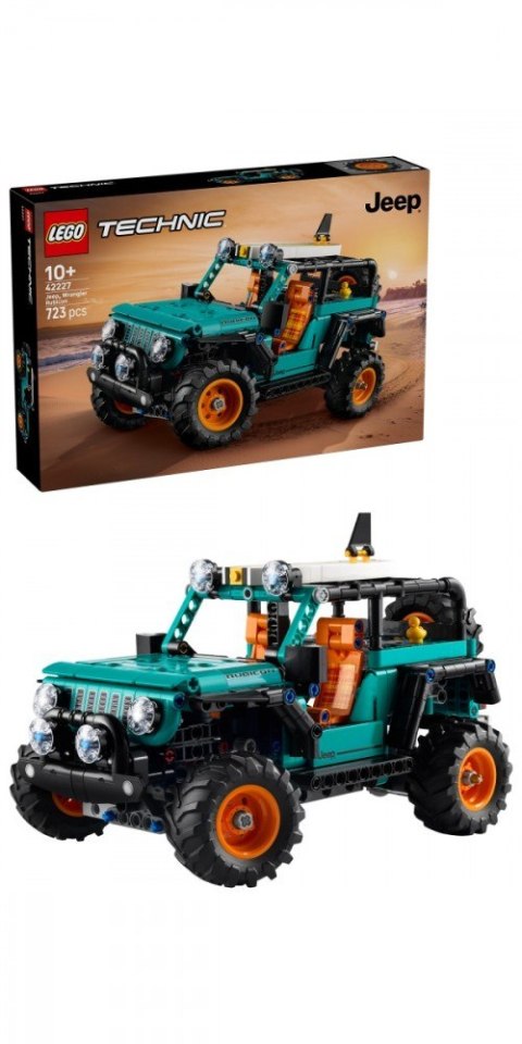 Klocki Technic 42227 SUV Jeep Wrangler Rubicon