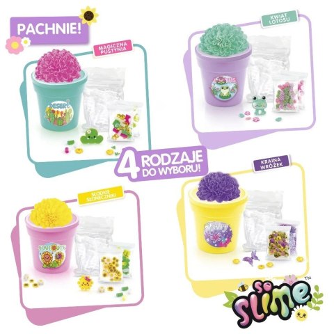 Zestaw kreatywny So Slime Kwiatowe Kreacje - doniczka żółta