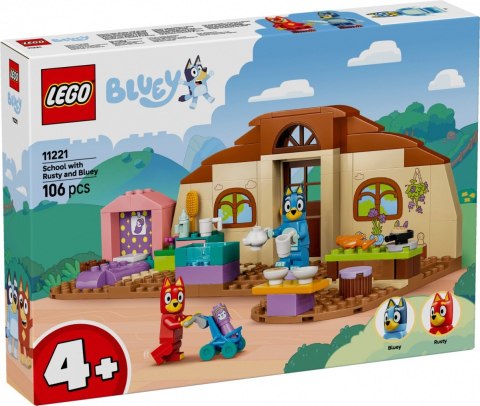 Klocki Bluey 11221 Szkoła z Ryżykiem i Blue