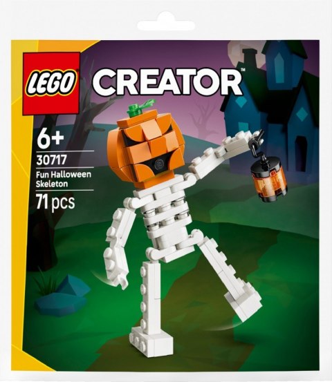 Klocki Creator 30717 Śmieszny halloweenowy szkielet