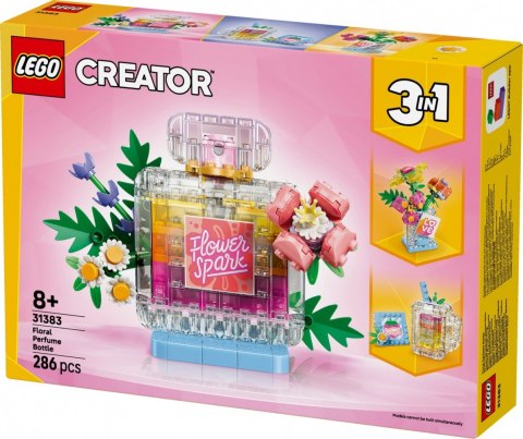 Klocki Creator 31383 Flakon perfum z kwiatową ozdobą