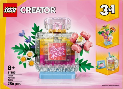 Klocki Creator 31383 Flakon perfum z kwiatową ozdobą