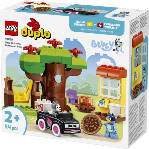 Klocki DUPLO Bluey 10469 Pizzerki z Muffinką i Blue