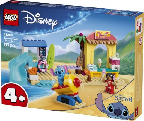 Klocki Disney 43280 Zabawa na plaży z Lilo i Stitchem