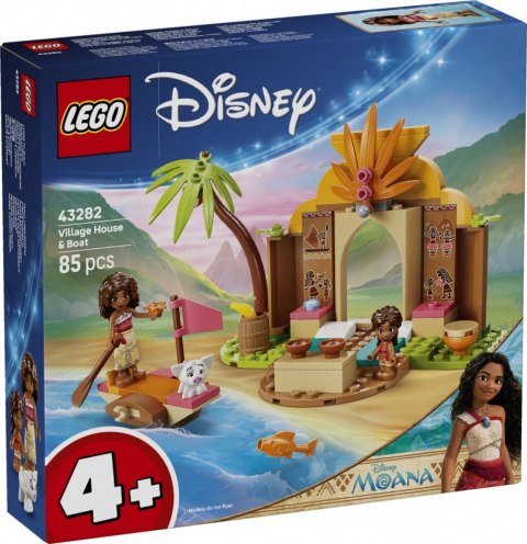 Klocki Disney 43282 Wiejska chatka i łódź