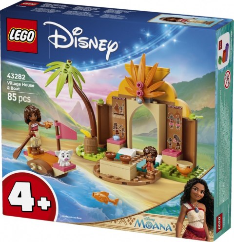 Klocki Disney 43282 Wiejska chatka i łódź