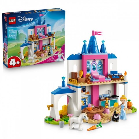 Klocki Disney 43283 Zamek Kopciuszka i jej zwierzęcych przyjaciół
