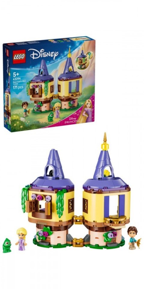 Klocki Disney 43294 Mała wieża Roszpunki