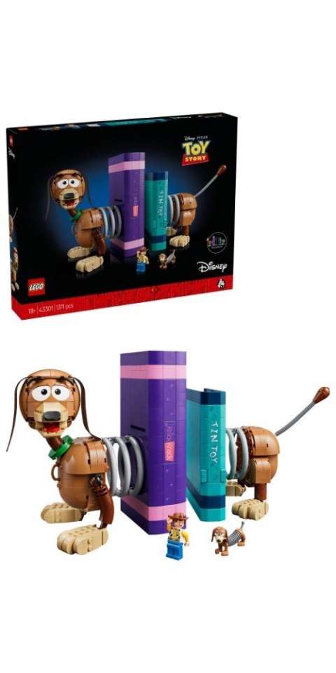 Klocki Disney 43301 Toy Story Cienki - podpórki pod książki