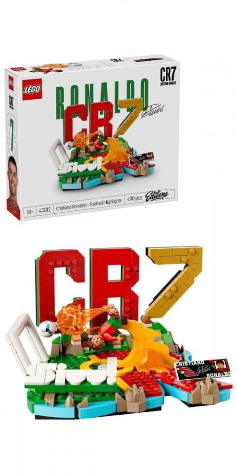 Klocki Editions 43012 Cristiano Ronaldo - piłkarskie momenty