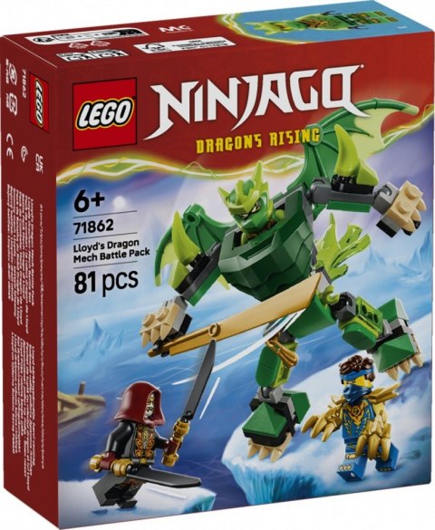 Klocki Ninjago 71862 Smoczy mech Lloyda - zestaw bitewny
