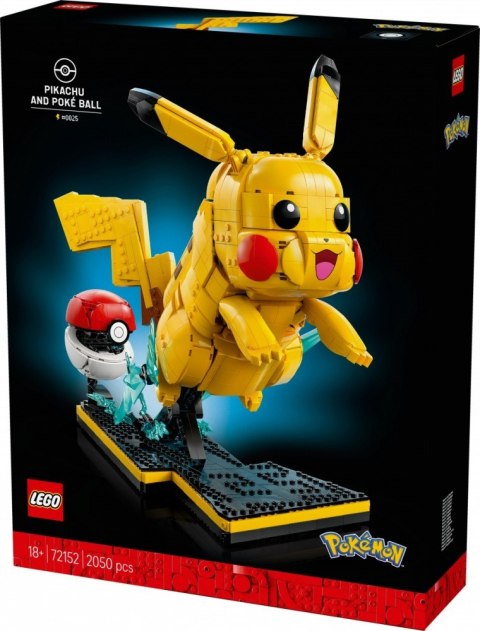 Klocki Pokemon 72152 Pikachu i Pokeball