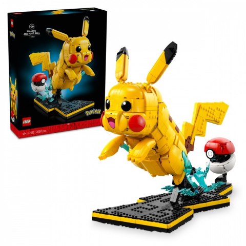 Klocki Pokemon 72152 Pikachu i Pokeball