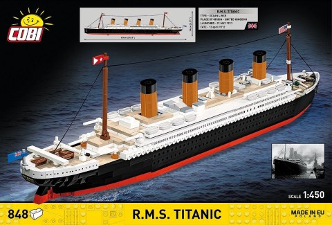 Klocki R.M.S. Titanic 848 elementów