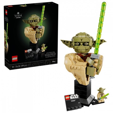 Klocki Star Wars 75438 Popiersie Yody