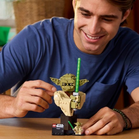 Klocki Star Wars 75438 Popiersie Yody