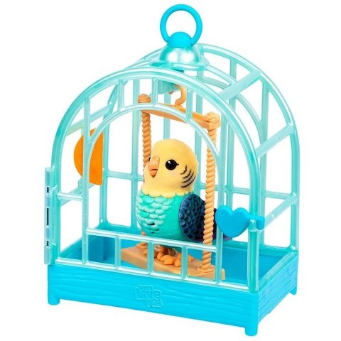 Figurka interaktywna Little Live Pets - Mój prawdziwy ptaszek błękitno-żółty