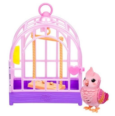 Figurka interaktywna Little Live Pets - Mój prawdziwy ptaszek różowy