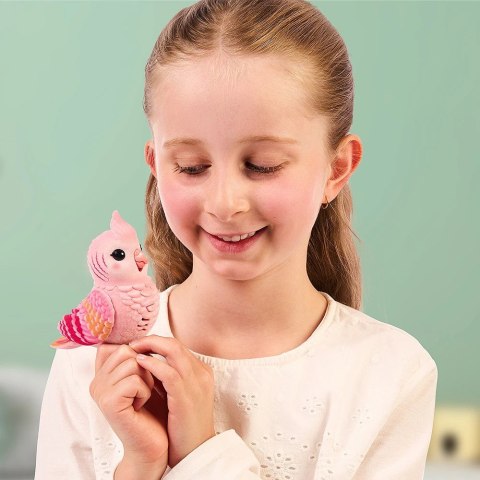 Figurka interaktywna Little Live Pets - Mój prawdziwy ptaszek różowy