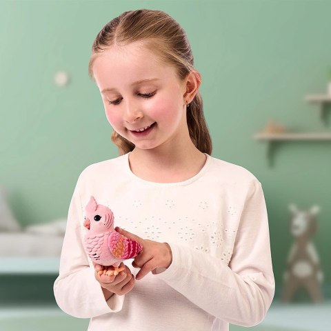 Figurka interaktywna Little Live Pets - Mój prawdziwy ptaszek różowy