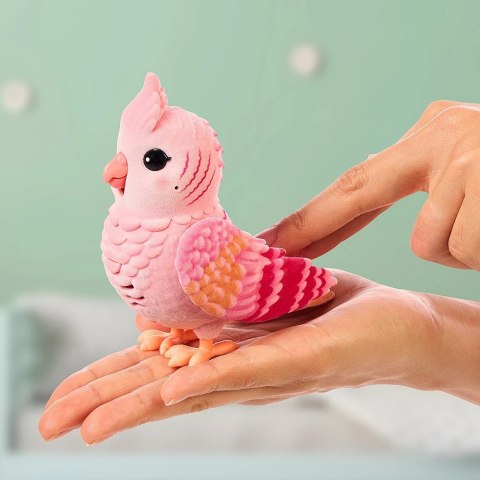 Figurka interaktywna Little Live Pets - Mój prawdziwy ptaszek różowy