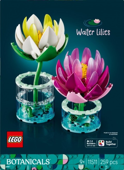 Klocki Botanicals 11511 Lilie wodne