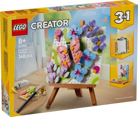 Klocki Creator 31390 Dekoracyjny obraz z kwiatami