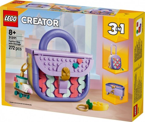 Klocki Creator 31391 Modna torebka ze schowkiem